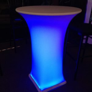 Bar – Lighted Cocktail Tables