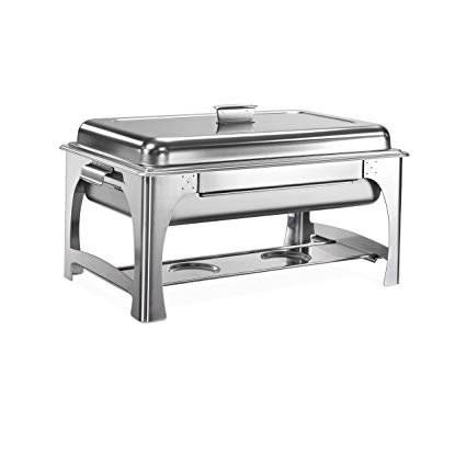 Chafer – Stainless – Plain – 8 Quart